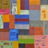 Expo werk in acryl op doek van Jan-Clemens Lampe in huisgalerie